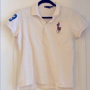Ralph Lauren Sport polo with large logo